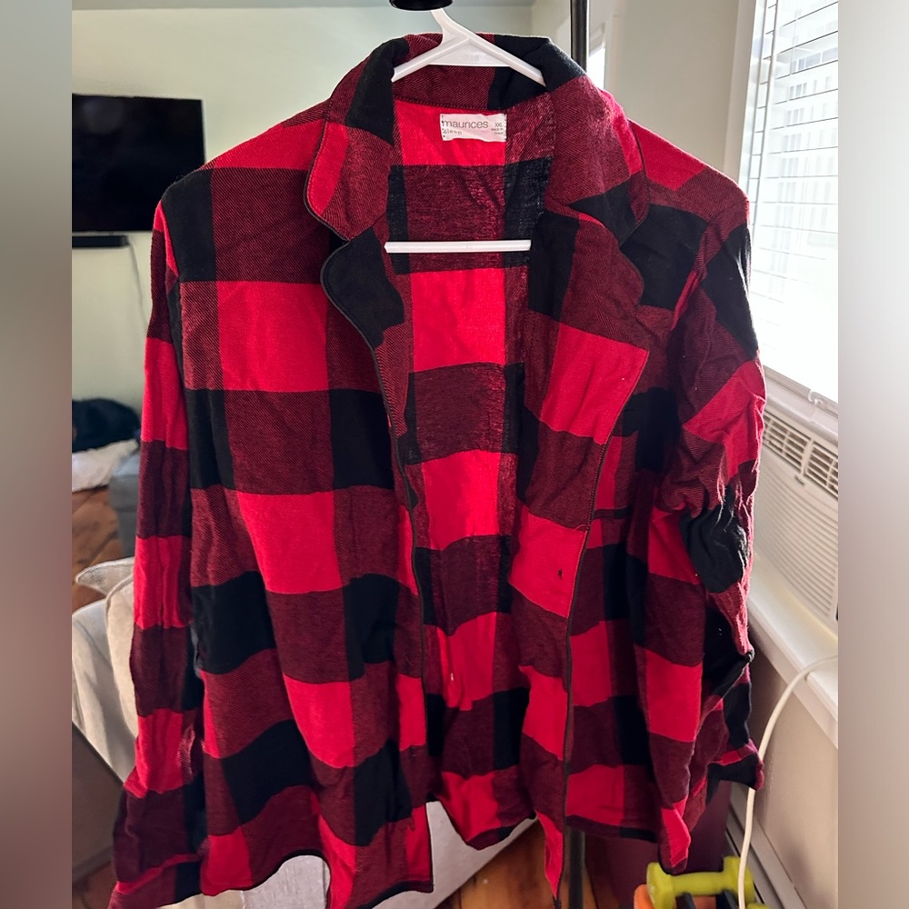 sleep flannel long sleeve
